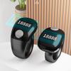 Adjustable Size Finger Counter Clicker Ring 18/20/22mm, Digital Electronic Smart Ring Counter with LCD Display & Type-C Charging, Muslim Digital Azan Alarm Clock Ring(Green) view 3