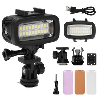 40m Underwater Led Light, Underwater Video Light, Underwater Photography Light for Photography, Video, Underwater Shootings, Etc