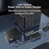 WALLECUBE Smart UPS 150W Compatible for NAS: Synology Ugreen TerraMaster QNAP, Uninterruptible Power Supply with Remote APP Control, HomeServer Protector Only for DC NAS and Mini PC view 4