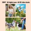 Bewinner 4K Digital Camera for Photography, 50MP 2.88inch 180 Flip Screen Digital Camera with 16x Digital Zoom, Compact Travel Cameras for Teens Students Beginners view 3