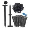 100 Pcs Zip Ties, Nylon Universal Cable Tie Buckle, Cable Ties, Zip Clips for car/bike/motorcycle quick fixing view 1