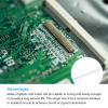 MECCANIXITY Straight Pin Header DIP Double Row 40 Pin 2.54mm Pitch Copper for PCB Pack of 10,White view 4
