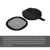Camera Focus Board, 12x12 Inch (30x30cm) Grey Card White Balance Card for Photography 8% Exposure Gray Reflectance Reflector Foldable Focus Board Double Sided with Carry Pouch view 3