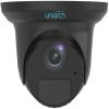 IPC-T124-APF28KLM-BK Uniarch 4MP Fixed Eyeball Network Camera, Black, 1/3" CMOS Sensor, 2.8mm@F2.1 Lens, Smart IR, Up to 30m (98ft) IR Distance, 2D/3D DNR, 3-Axis, Built-in Mic, IP67 view 1