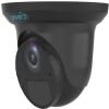 IPC-T124-APF28KLM-BK Uniarch 4MP Fixed Eyeball Network Camera, Black, 1/3" CMOS Sensor, 2.8mm@F2.1 Lens, Smart IR, Up to 30m (98ft) IR Distance, 2D/3D DNR, 3-Axis, Built-in Mic, IP67 view 2