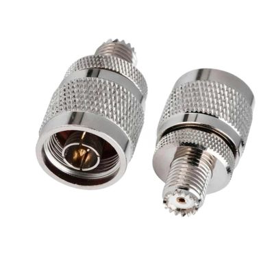 R*/F Connector 1PCS N Male Female to mi ni UHF Male Female Coaxial Adapter(N Male to mini F)
