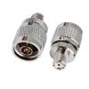 R*/F Connector 1PCS N Male Female to mi ni UHF Male Female Coaxial Adapter(N Male to mini F) view 1