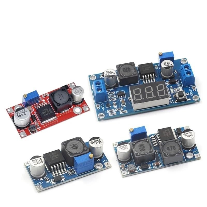 1pc XL6009 with Display XL6009 Boost Converter Step Up Adjustable 15W 5-32V to 5-50V DC-DC Power Supply Module High Performance Low Ripple