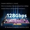 AoQhir P521 PCIe 5.0 X4 to M.2 NVMe SSD Adapter Card with Remote Boot 128Gbps High-Speed Expansion, Gold-Plated PCB, Aluminum Heatsink, Stable Signal Transmission view 2