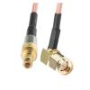 ZLHGHZCB SMA Male Plug Female to SMB Female Ja-ck Male R*/F Coaxial Jumper Pigtail Cable RG316 Cable Assemblies for an*/Tenna(No 5,80CM) view 1