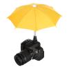 PATIKIL Camera Umbrella, 10.6 Inch Sunshade Camera Hot Shoe Umbrella Protector Waterproof Rain Cover Protector for Nikon, Yellow view 1