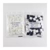 100pcs Self-Locked Nylon Cable Tie Square Self Adhesive Wire Zip Fixed Seat Holder Cable Tie Mount Base(White,4x150mm(25x25)) view 4