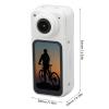 Wisoqu 1080P Thumb Action Camera, Wide Angle Lens Sports Camera, Compact Magnetic POV Cam with 1.47 Inch HD Screen for Riding Skiing Travelling (Without Memory Card) view 4