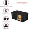 10" Large Single ported Solo-baric L7S L7R sub Box Speaker Box subwoofer Enclosure Stereo car Audio Home Audio view 3