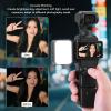 Focket Magnetic Fill Light, LED Video Light with 20 LED 3 Color Temperatures 3000K 4440K 8700K for Camera 3 Action Magnetic Attraction Strong Mount view 4