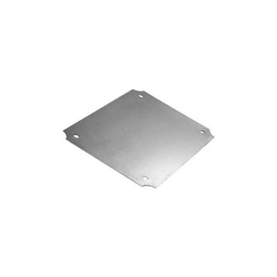 Bud Industries, NBX-10985, Panel - Internal - 16 Gauge - Galvanized - Steel - Unfinished - NBB - NBD and NBE Series Enclosures. (5 Item/s)