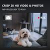 VXKROEC Power Bank Camera, HD Portable Charger with Night Vision, Motion Detection Security Cam, 64GB SD Card view 2