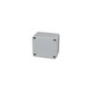 Bud Industries, PN-1320, Light Gray Polycarbonate Wall Mount NEMA 4X Enclosure - External 2.52 x 2.28 x 1.38 Inches - Internal 2.28 x 2.05 x 1.18 Inches (5 Item/s) view 1