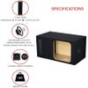 15" Large Single ported Solo-baric L7S L7R sub Box Speaker Box subwoofer Enclosure Stereo car Audio Home Audio view 3