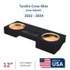 12" Dual Sealed sub Box, fits 2022-2024 Tundra Crew-max (Non-Hybrid) Speaker Box subwoofer Enclosure Stereo car Audio Home Audio view 2