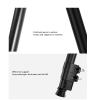 GOWENIC Camera Monopod, Telescopic Aluminum Alloy Portable Stand with Sponge Cover, for DSLR Camera Photography Phone Mirrorless Camera Flashlight Microphone view 4