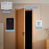 AccessShield Door Access Control System Kit, RFID Keyboard with Rain Cover, 180/350lbs Magnetic Lock, DC12V Power Supply, 10Pcs 125KHZ ID Keyfobs,Door Safety Switch Applies to Outdoor view 3