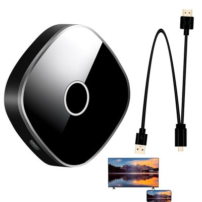 Wireless Display Adapter,4K HDMI Display Dongle Adapter, 2.4/5G Screen mirroring Adapter for TV,for/Android/iOS/Windows/MacOS/HarmonyOSCompatible Miracast, AirPlay, DLNA