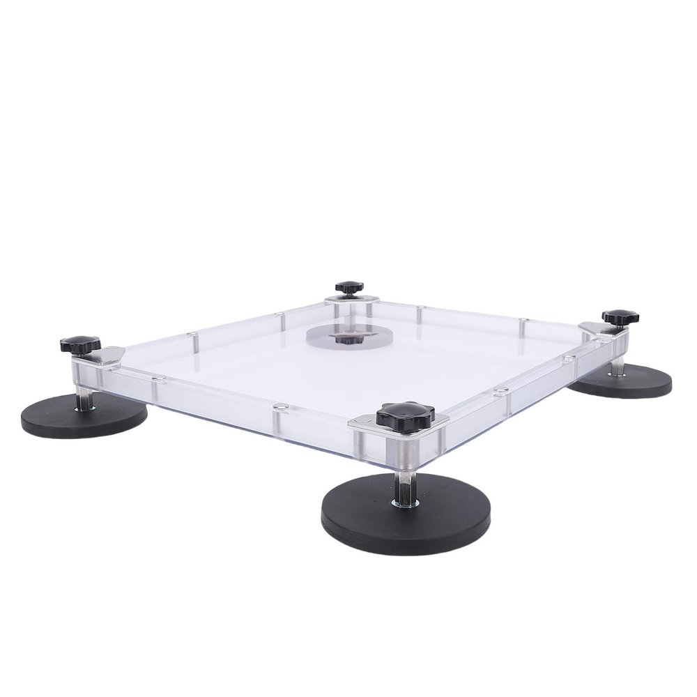 LiebeWH Vehicle Roof Mount for Mini Satellite Antenna with 110lb Magnetic Base Weather Resistanted Installation System