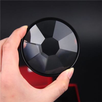 77mm Kaleidoscope Prism Filter for Camera - Creative Photography Accessories for Foreground Blur and Film Props