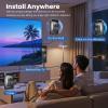 2025 Upgraded Indoor TV Antenna, 2800+ Miles Range Digital Antenna for Smart TV Indoor/Outdoor for Local Channels, HDTV Antenna with Amplifier Signal Booster 4k 8k- 38FT Coaxial Cable view 2