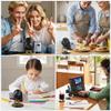 Cell Phone Stand with Instant Wireless Induction Bluetooth Speaker(Video Control/Camera Control), Portable Bluetooth Speaker for Home and Outdoors, All Day Playtime, Compatible with iOS/Android view 2