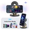 Cell Phone Stand with Instant Wireless Induction Bluetooth Speaker(Video Control/Camera Control), Portable Bluetooth Speaker for Home and Outdoors, All Day Playtime, Compatible with iOS/Android view 4