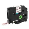 12mm Black On Lemon Yellow Replace Label Tape TZe 231 TZe-MQY31 TZe-MQ531 TZe-MQE31 TZe-MQF31 TZe-MQG31 Compatible with E105 Label Printer(Hearts) view 1