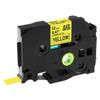 12mm Black On Lemon Yellow Replace Label Tape TZe 231 TZe-MQY31 TZe-MQ531 TZe-MQE31 TZe-MQF31 TZe-MQG31 Compatible with E105 Label Printer(Black On Yellow) view 1