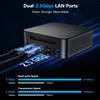 ALLIWAVA H90Pro Mini PC, AMD Ryzen 7 8745HS (8C/16T, Up to 4.9GHz) Mini Desktop Computer, Radeon 780M, 32GB DDR5 1TB PCIe SSD, Dual 2.5G LAN, WiFi6/HDMI/USB-C/DP/Gaming/Office Small PC view 3