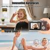 4K Digital Camera,Autofocus 48MP Selfie Camera with 180 Flip Screen,Kids Digital Camera 8X Zoom Anti Shake Compact Cameras for Photography,32GB TF Card for Kids Teens Beginner view 3