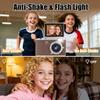 4K Digital Camera,Autofocus 48MP Selfie Camera with 180 Flip Screen,Kids Digital Camera 8X Zoom Anti Shake Compact Cameras for Photography,32GB TF Card for Kids Teens Beginner view 4