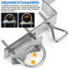 Antenna Chimney Mount Bracket Kit,Pure Stainless Steel,for Chimney up to 18 Feet in Diameter,2 Sets (Z-Style Bracket) view 2