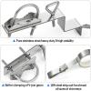 Antenna Chimney Mount Bracket Kit,Pure Stainless Steel,for Chimney up to 18 Feet in Diameter,2 Sets (Z-Style Bracket) view 4