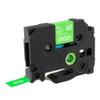 12mm Black On Lemon Yellow Replace Label Tape TZe 231 TZe-MQY31 TZe-MQ531 TZe-MQE31 TZe-MQF31 TZe-MQG31 Compatible with E105 Label Printer(White on Green) view 1