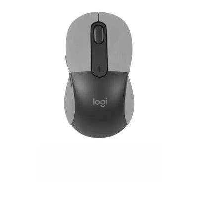 Mouse Anti Slip Grip Tape Compatible with Logitech M650 M750 Gaming Mouse Skins,Sweat Resistant,Sweat-Proof Grip, Protective Cover,Dark Grey Half