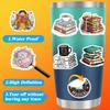 100 Pcs Holographic Book Stickers for Kindle  Bookish Reading Pack Vinyl Decals for Laptop, Water Bottle, Phone, iPad, Journal  Cute Gifts for Book Lovers, Adults & Women view 3