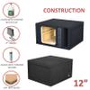12" solobaric 30-hz Single Competition ported sub Box Speaker Box subwoofer Enclosure Stereo car Audio Home Audio view 4