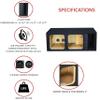 12" 30-hz Dual solobaric ported sub Box Speaker Box subwoofer Enclosure Stereo car Audio Home Audio view 3