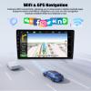 4G+64G Android Car Stereo for Benz Sprinter 2018-2022 10.1 Inch Touch Screen with CarPlay Android Auto Mirror Link UI Bluetooth FM GPS Navigation WiFi FM SWC Shot Cut Backup Camera MIC view 4