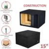 15" solobaric 30-hz Single Competition ported sub Box Speaker Box subwoofer Enclosure Stereo car Audio Home Audio view 4
