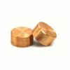 IBYZSO 2 Pcs 25x13mm 6mm Half-Shaft/D-Shaft Control Knob Gold Aluminum Knob Cap for Automotive, Industrial Use view 1
