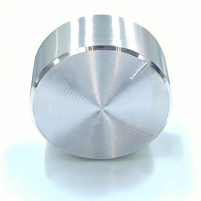 IBYZSO 2 Pcs 25x13mm Aluminium Knob Cap Silver 6mm Spline Shaft Replacement Control Handle for Potentiometer