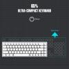 Bewinner 60% Wired Mechanical Gaming Keyboard, Compact 68 Keys Office Keyboard with RGB Backlight, Hot Swappable Retro Keypad for PC Laptop (White) view 4