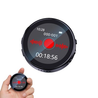 128GB AI Noise Reduction, Voice-Activated Recorder, Supports Playback and Password Management, Portable Recording Device, Scheduled Recording, Ideal for Meetings/Lectures/Classrooms, MP3 Player